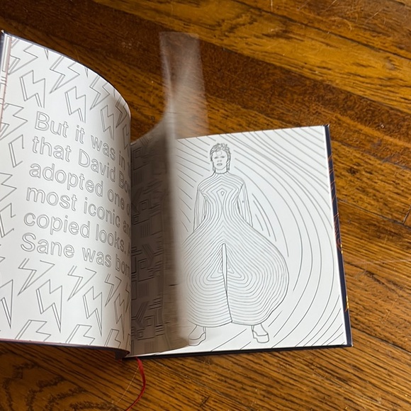 David Bowie Retrospective and Coloring Book - Picture 6 of 11